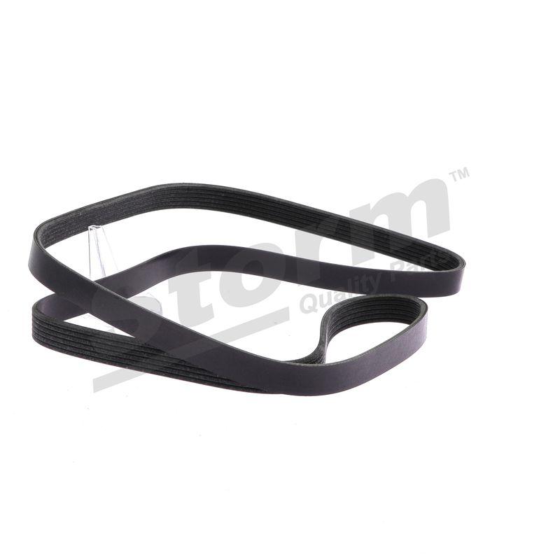 Courroie trapézoïdale à nervures STORM QUALITY PARTS STO6PK1735