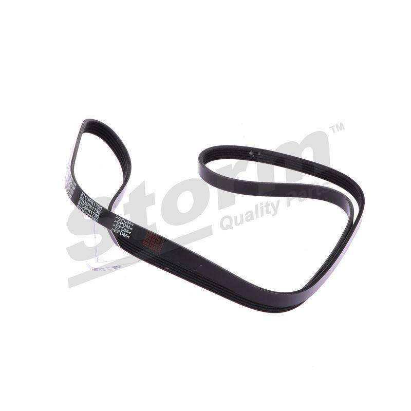 Courroie trapézoïdale à nervures STORM QUALITY PARTS STO5PK1750