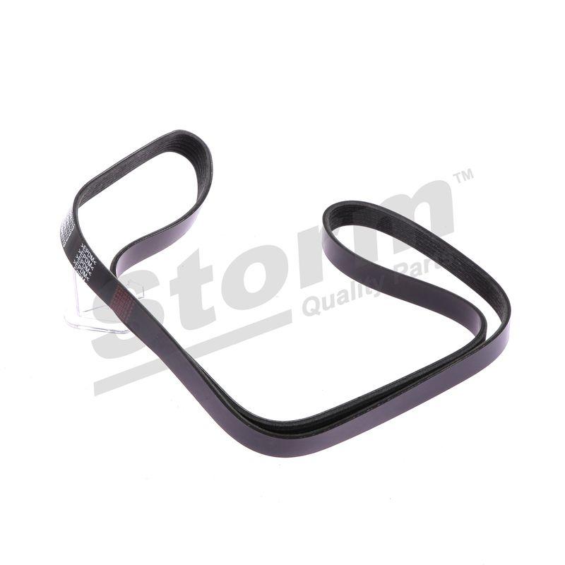 Courroie trapézoïdale à nervures STORM QUALITY PARTS STO6PK1713