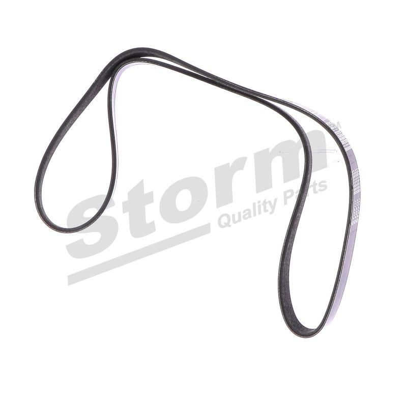 Courroie trapézoïdale à nervures STORM QUALITY PARTS STO6PK1200