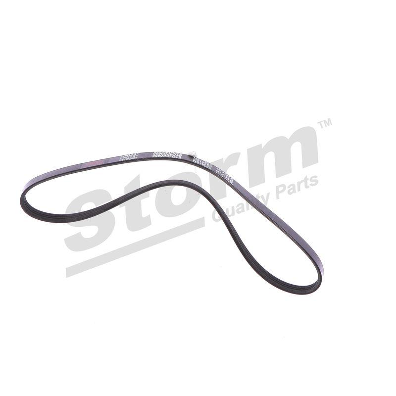 Courroie trapézoïdale à nervures STORM QUALITY PARTS STO4PK0855