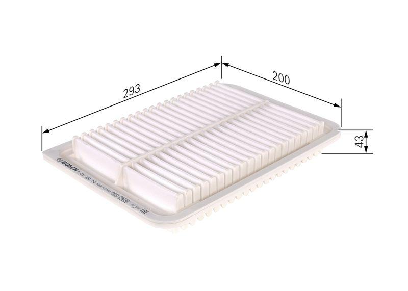 Filtre à air BOSCH F 026 400 218