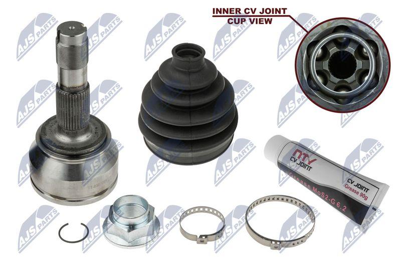 Jeu de joints, arbre de transmission NTY NPZ-FT-037
