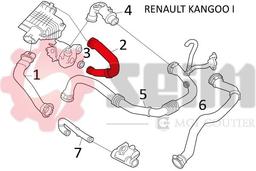 Gaine de suralimentation SEIM 981510
