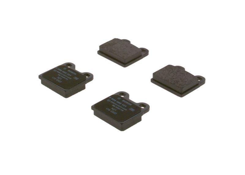 Kit de plaquettes de frein, frein à disque BOSCH 0 986 460 101