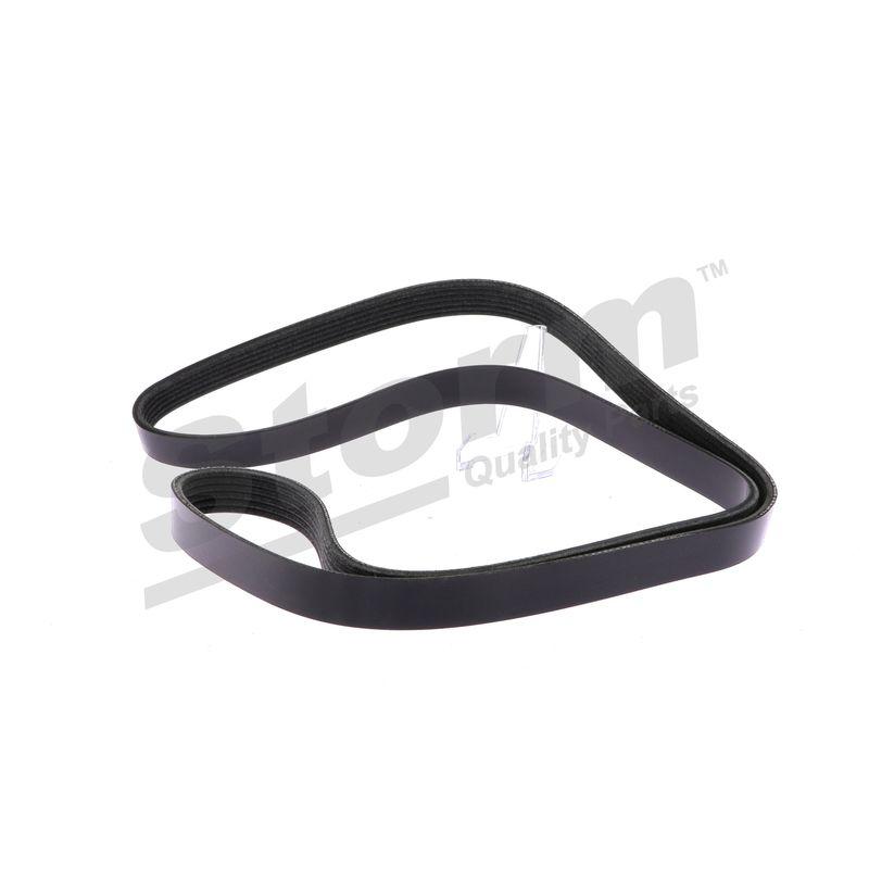 Courroie trapézoïdale à nervures STORM QUALITY PARTS STO6PK1613