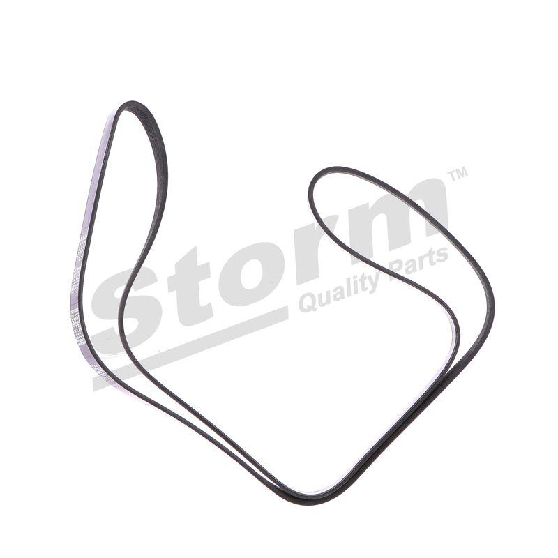 Courroie trapézoïdale à nervures STORM QUALITY PARTS STO6PK1792