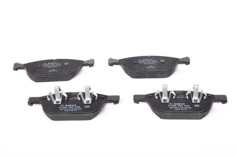 Kit de plaquettes de frein, frein à disque BOSCH 0 986 494 305
