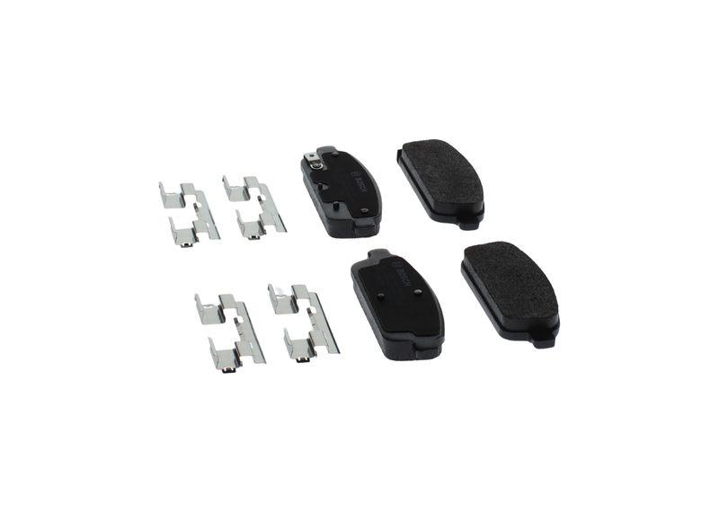 Kit de plaquettes de frein, frein à disque BOSCH 0 986 494 666