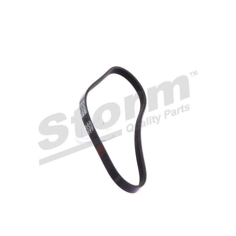 Courroie trapézoïdale à nervures STORM QUALITY PARTS STO4PK0698