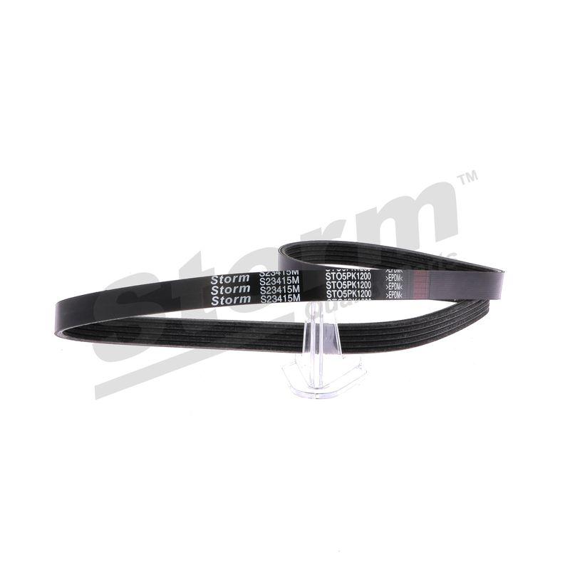 Courroie trapézoïdale à nervures STORM QUALITY PARTS STO5PK1200