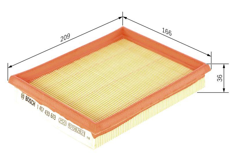 Filtre à air BOSCH 1 457 433 603