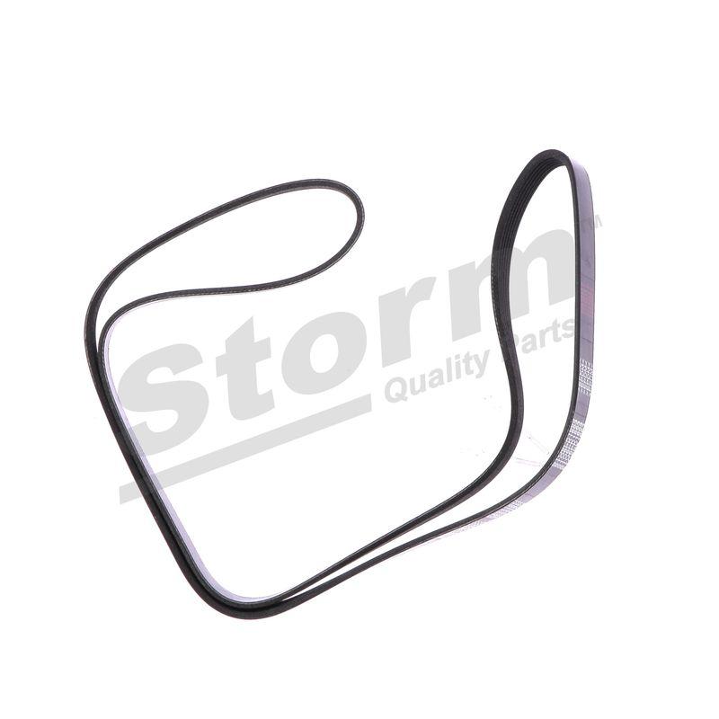 Courroie trapézoïdale à nervures STORM QUALITY PARTS STO6PK1663