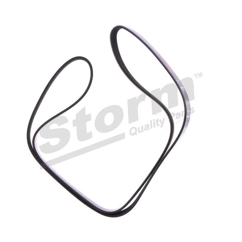 Courroie trapézoïdale à nervures STORM QUALITY PARTS STO6PK1750