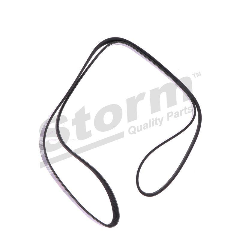 Courroie trapézoïdale à nervures STORM QUALITY PARTS STO6PK1750