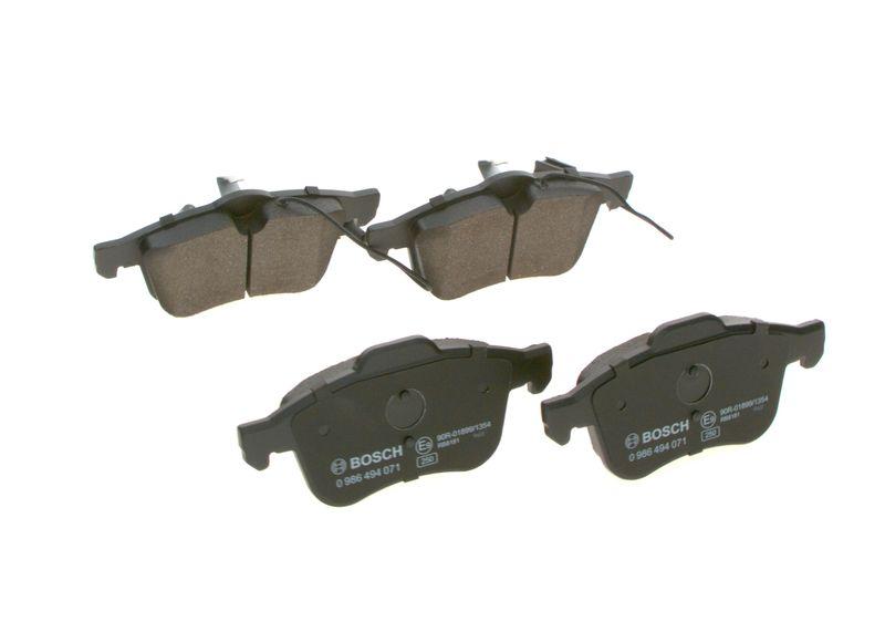 Kit de plaquettes de frein, frein à disque BOSCH 0 986 494 071