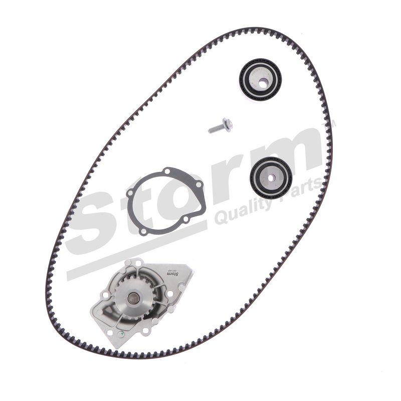 Pompe à eau + kit de courroie crantée STORM QUALITY PARTS 5550566KP