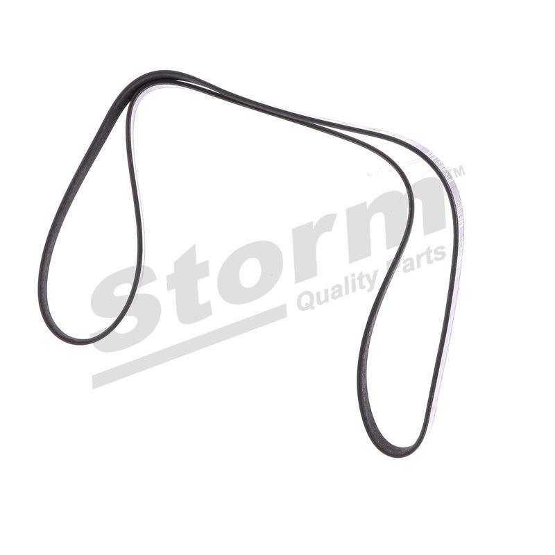 Courroie trapézoïdale à nervures STORM QUALITY PARTS STO6PK1563