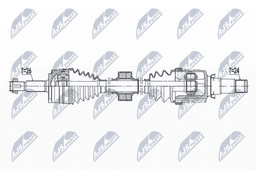 Arbre de transmission NTY NPW-TY-169