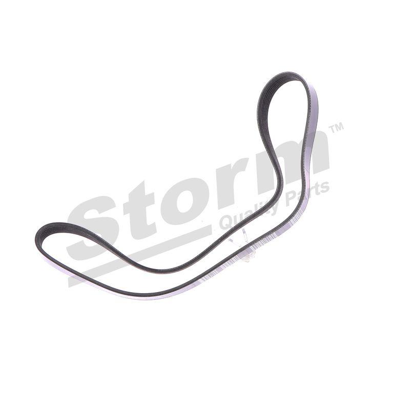 Courroie trapézoïdale à nervures STORM QUALITY PARTS STO6PK1013