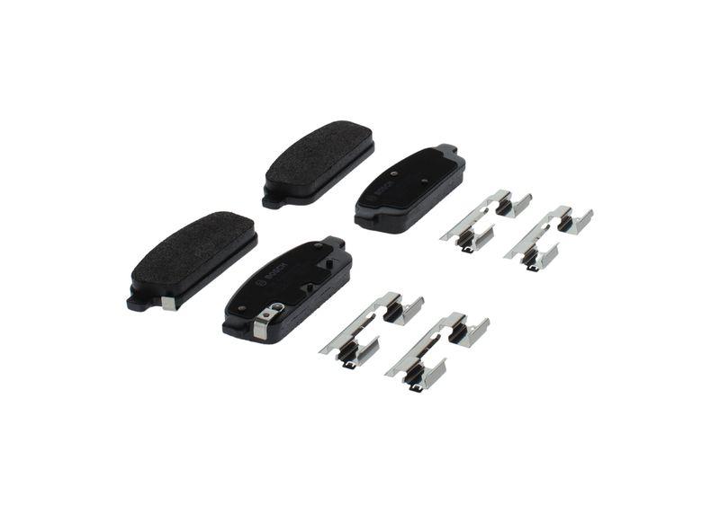 Kit de plaquettes de frein, frein à disque BOSCH 0 986 494 666