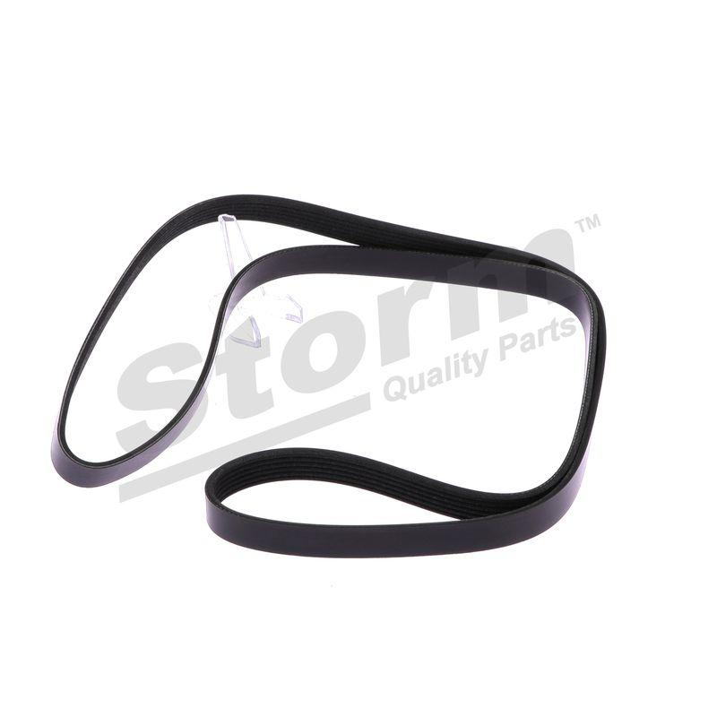 Courroie trapézoïdale à nervures STORM QUALITY PARTS STO6PK1750