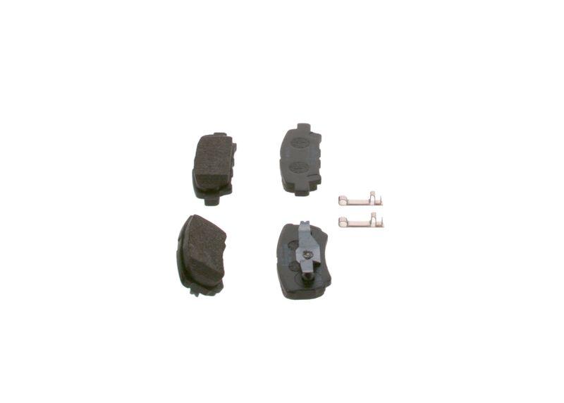 Kit de plaquettes de frein, frein à disque BOSCH 0 986 424 814