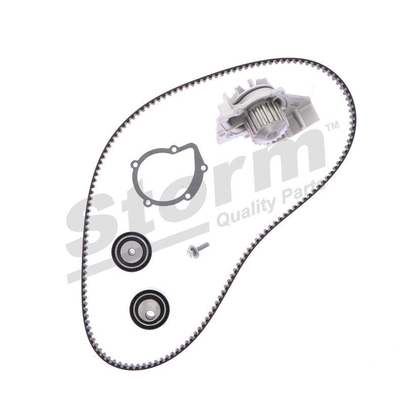 Pompe à eau + kit de courroie crantée STORM QUALITY PARTS 5550567KP
