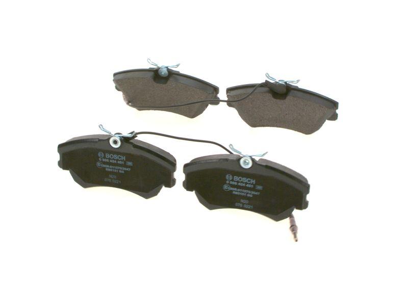 Kit de plaquettes de frein, frein à disque BOSCH 0 986 424 451