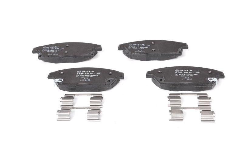 Kit de plaquettes de frein, frein à disque BOSCH 0 986 494 657