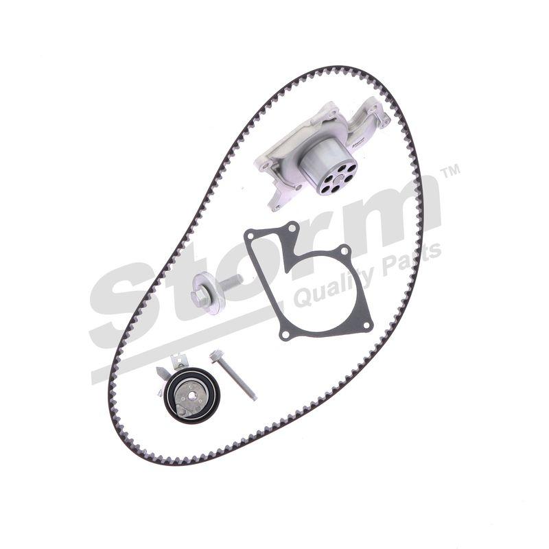 Pompe à eau + kit de courroie crantée STORM QUALITY PARTS 5550580KP