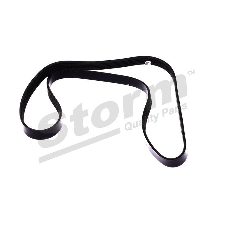 Courroie trapézoïdale à nervures STORM QUALITY PARTS STO6PK1390