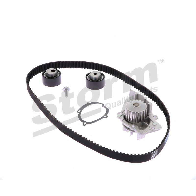 Pompe à eau + kit de courroie crantée STORM QUALITY PARTS 5550566KP