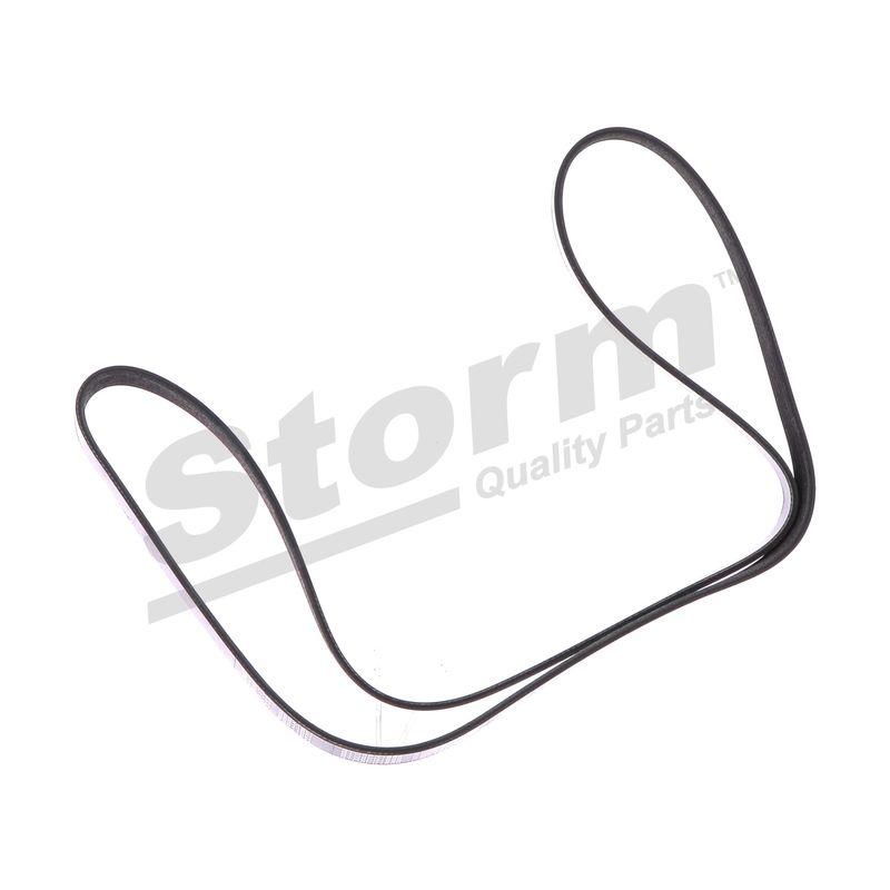 Courroie trapézoïdale à nervures STORM QUALITY PARTS STO6PK1563