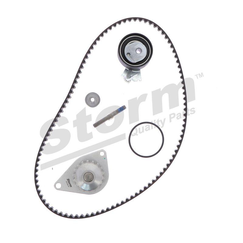 Pompe à eau + kit de courroie crantée STORM QUALITY PARTS 904463KP