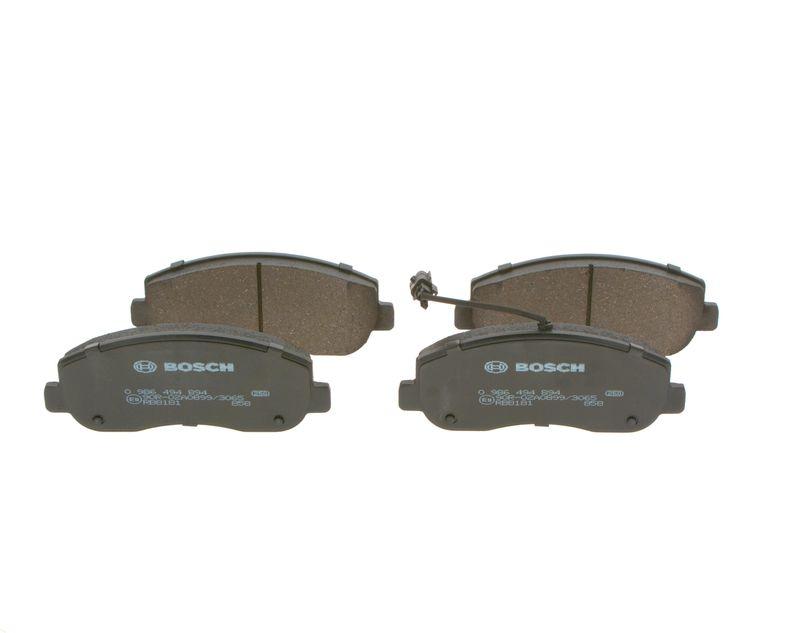 Kit de plaquettes de frein, frein à disque BOSCH 0 986 494 894