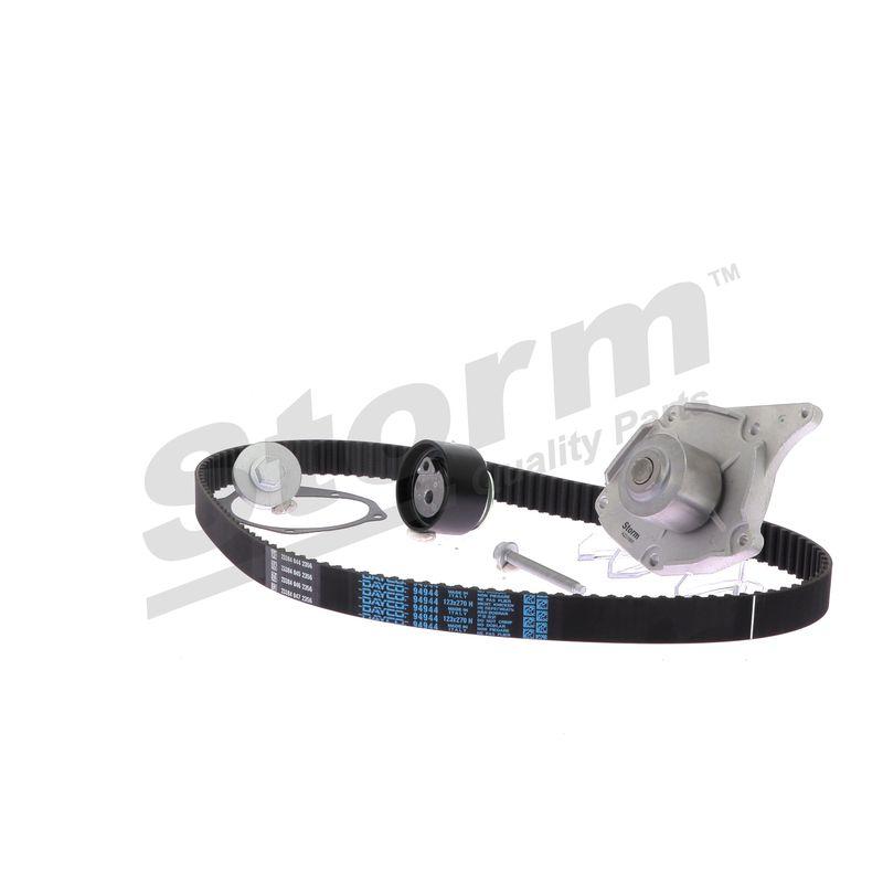 Pompe à eau + kit de courroie crantée STORM QUALITY PARTS 5550578KP