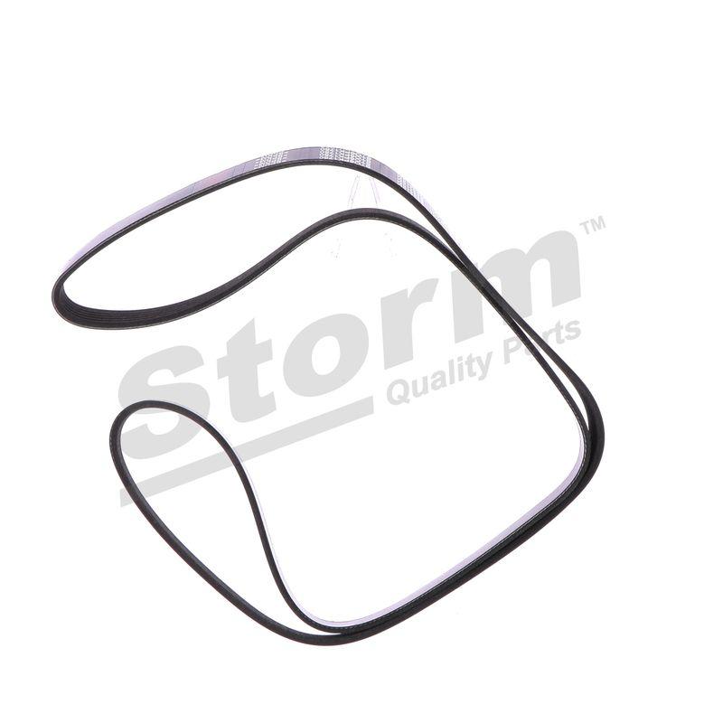 Courroie trapézoïdale à nervures STORM QUALITY PARTS STO6PK1750