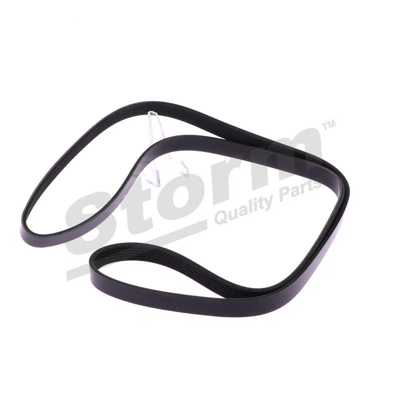 Courroie trapézoïdale à nervures STORM QUALITY PARTS STO6PK1750