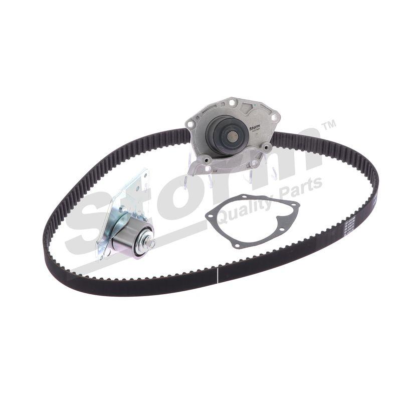 Pompe à eau + kit de courroie crantée STORM QUALITY PARTS 904509KP