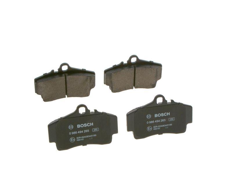 Kit de plaquettes de frein, frein à disque BOSCH 0 986 494 265