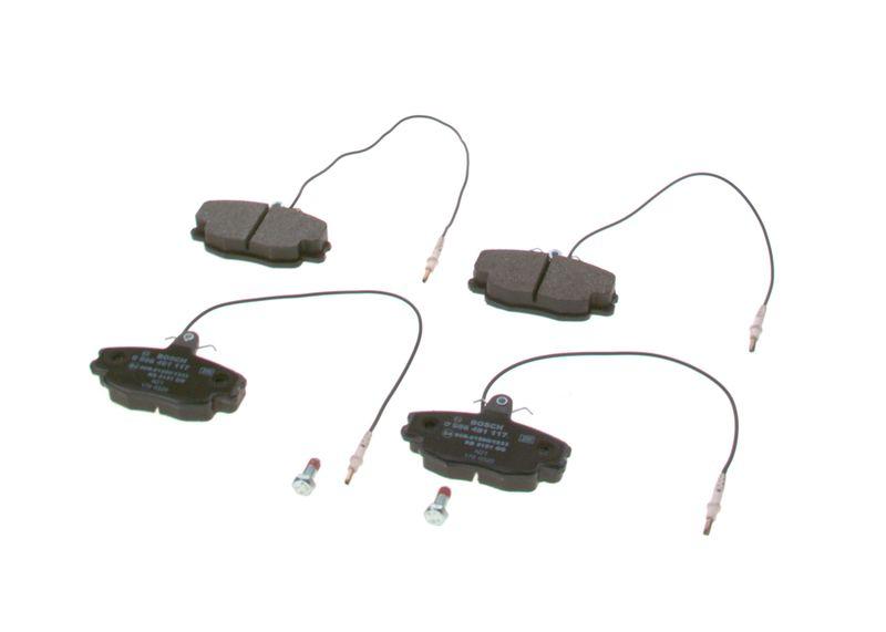 Kit de plaquettes de frein, frein à disque BOSCH 0 986 461 117