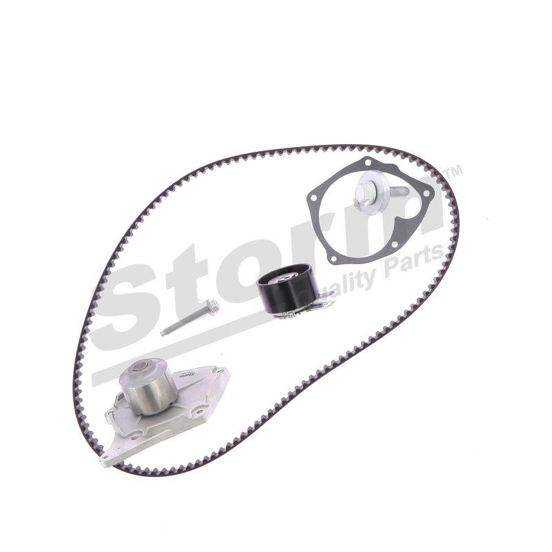 Pompe à eau + kit de courroie crantée STORM QUALITY PARTS 5550578KP