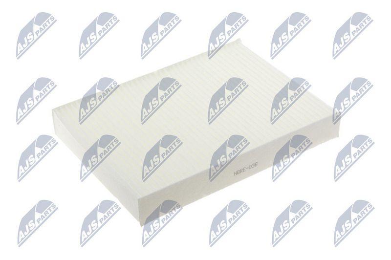 Filtre, air de l'habitacle NTY FCF-RE-038