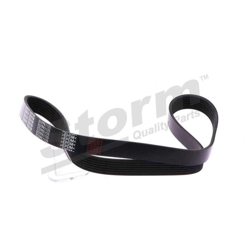 Courroie trapézoïdale à nervures STORM QUALITY PARTS STO7PK1125
