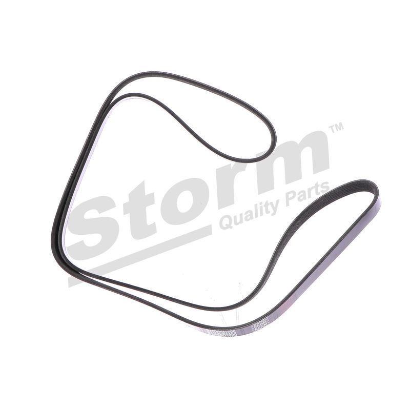 Courroie trapézoïdale à nervures STORM QUALITY PARTS STO6PK1700
