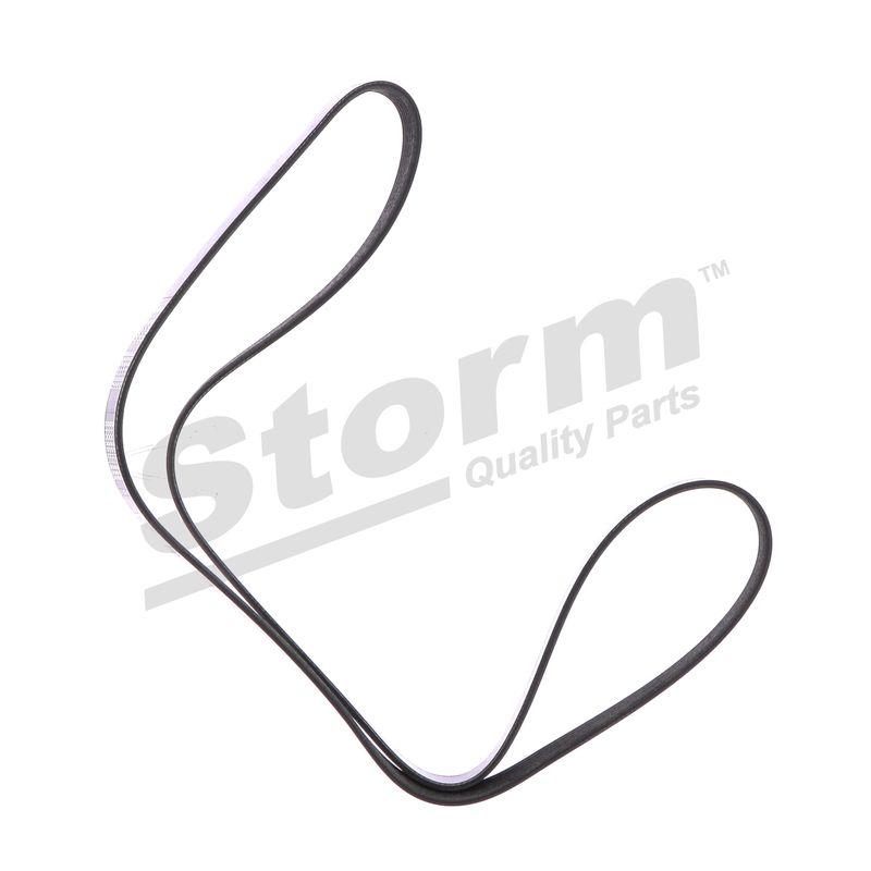 Courroie trapézoïdale à nervures STORM QUALITY PARTS STO6PK1563