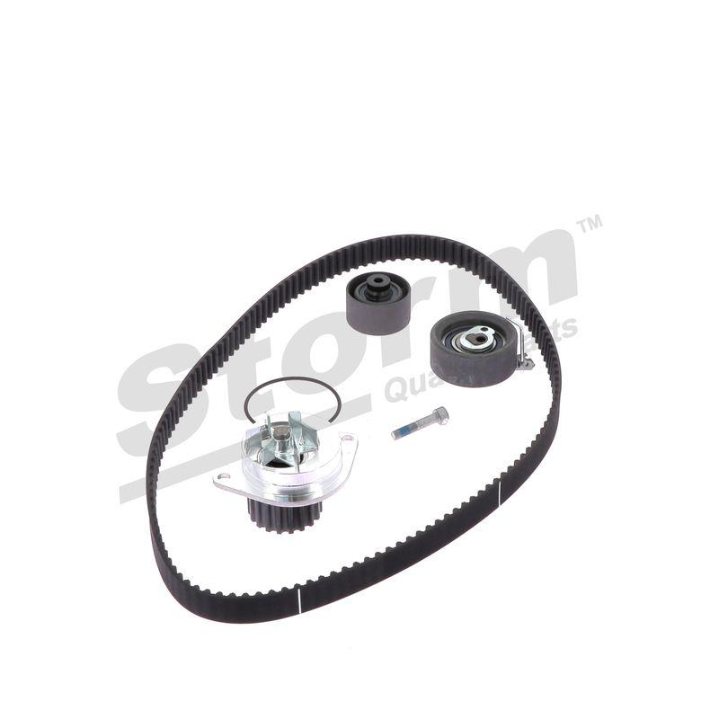 Pompe à eau + kit de courroie crantée STORM QUALITY PARTS 904470KP