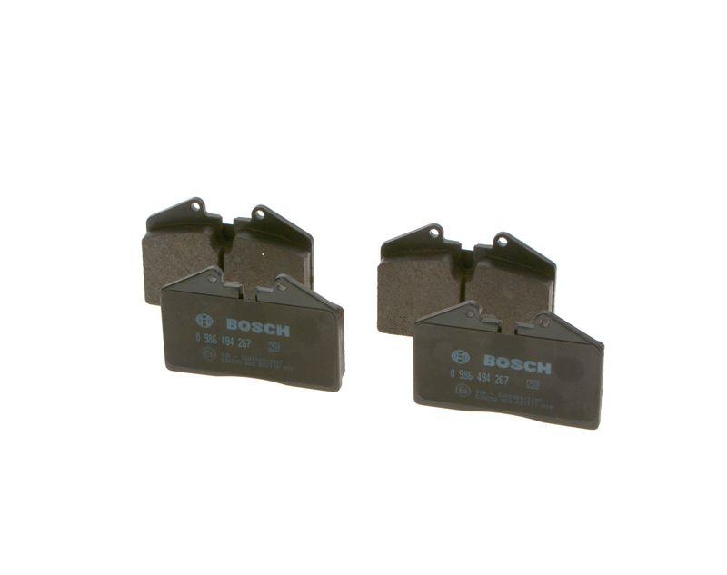 Kit de plaquettes de frein, frein à disque BOSCH 0 986 494 267