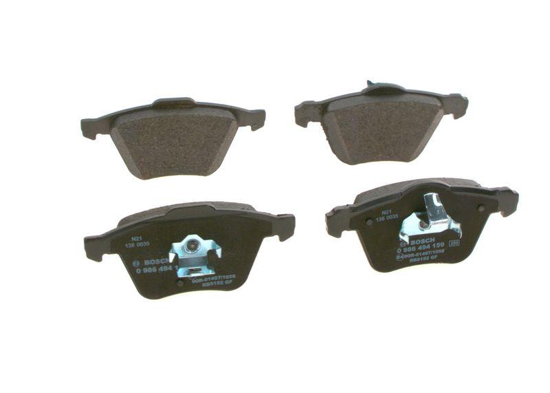Kit de plaquettes de frein, frein à disque BOSCH 0 986 494 159